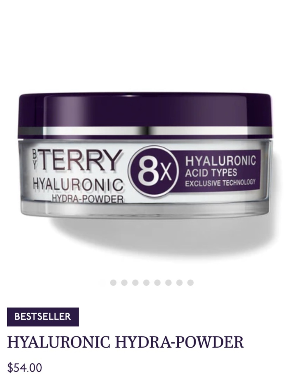 NIB By Terry HYALURONIC HYDRA-POWDER